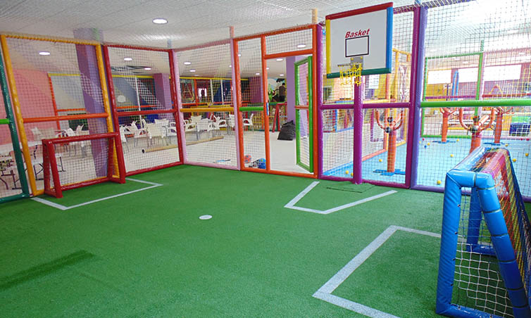 Zona deportiva para parque infantil